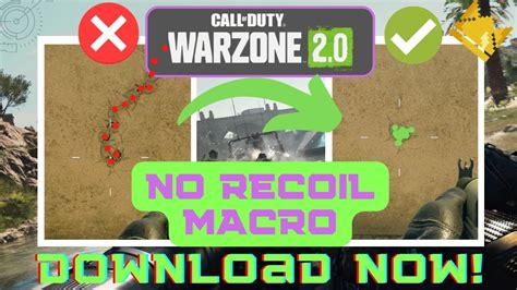 Just write your own <b>Recoil</b> Control Hack and inject it. . Warzone macro no recoil